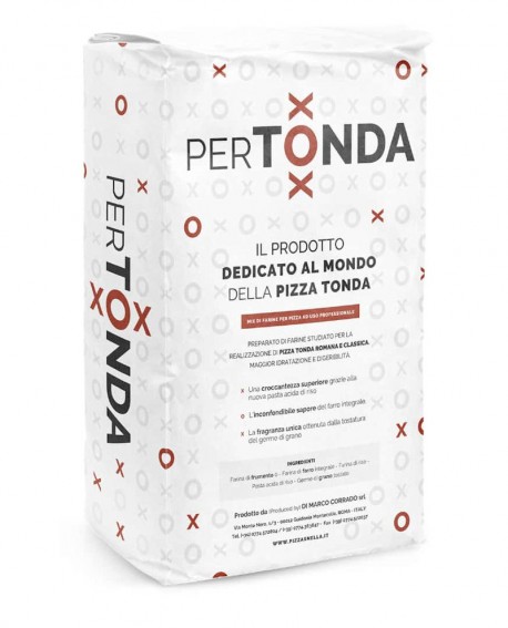 Farina Pizza per Tonda - sacco 25 kg - DI MARCO Farine