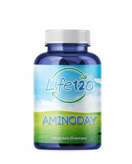 Aminoday - integratore alimentare di aminoacidi ed acido alfalipoico - 90 compresse - Life120