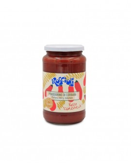 Pomodorino rosso di Corbara, Inserbo selezione Roscioli - barattolo 520g - Salumeria Roscioli