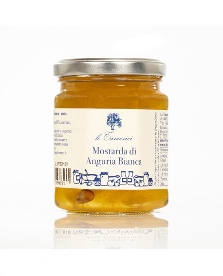 Mostarda Anguria Bianca - Le Tamerici - barattolo 220g - Salumeria Roscioli