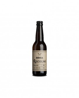 Birra Rosciolino chiara - bottiglia 330 ml - Salumeria Roscioli