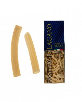 Maccheroncini artigianali -500g-cartone nr.24 pezzi-pasta di semola di grano duro italiano trafilata al bronzo-Pastificio LAGANO