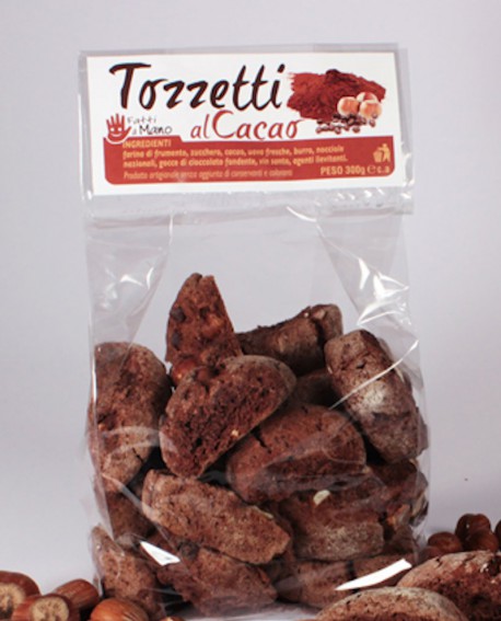 Tozzetti al cacao artigianali 250 g - Pasticceria Stefano Campoli