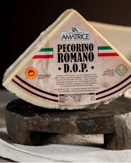 Pecorino Romano DOP in ottavi SV 3,5 kg - Caseificio Storico Amatrice