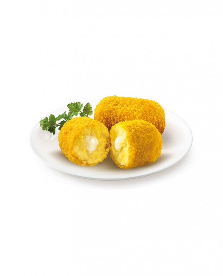 Crocchetta di patate e mozzarella 85g surgelato - cartone 6 kg - Frittoking